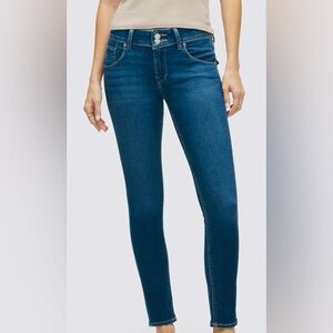 Hudson Collin Mid-Rise Skinny Ankle/Mist Blue - Size 29/8